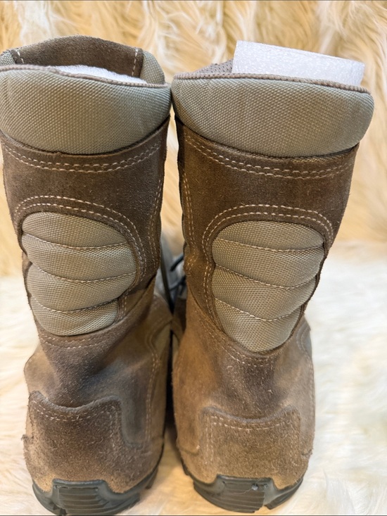 Men\'s Tactical Lace-Up Steel Toe Suede Boots - Size 11.5R main image 5